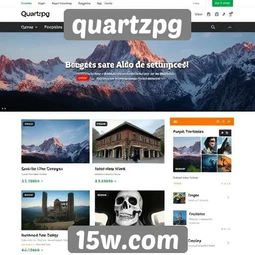 Mudanças na interface do site quartzpg surpreendem usuários